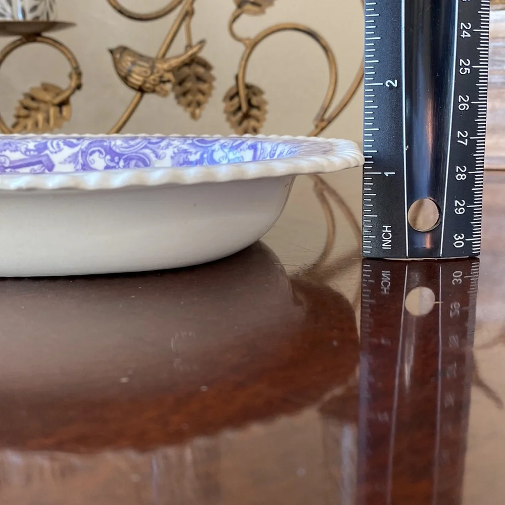 Mulberry Beverly Spode England Small 9’ Oval Plater - Picture 9 of 10